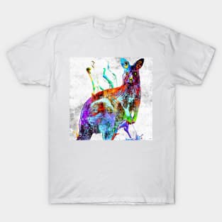 Kangaroo Grunge T-Shirt